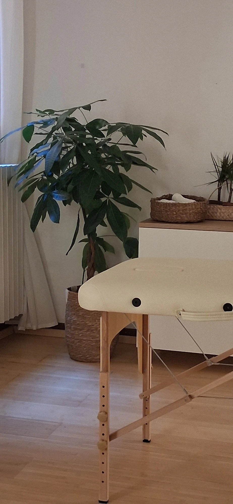 Candele e tessuti naturali